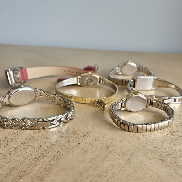 Watch Lot Vintage to Y2K for TLC Scrap Benrus Anne Klein Avon Timex Sharp - Picture 2 of 11